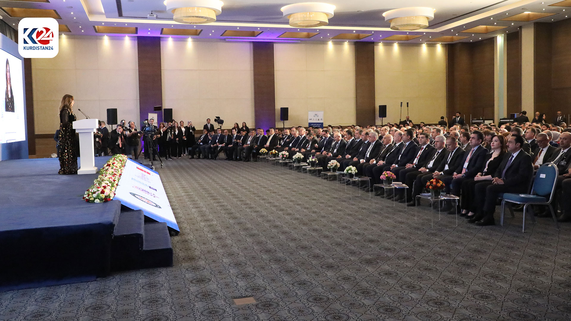  ئامادەبوونی مەسرور بارزانی لە دیداری خوێندنی باڵای ئوردنی - کوردستانی